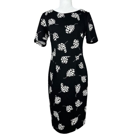 Vince Camuto Women’s Contemporary Black Floral Quiet Luxury Career Dress S/C34‎ - Picture 13 of 13